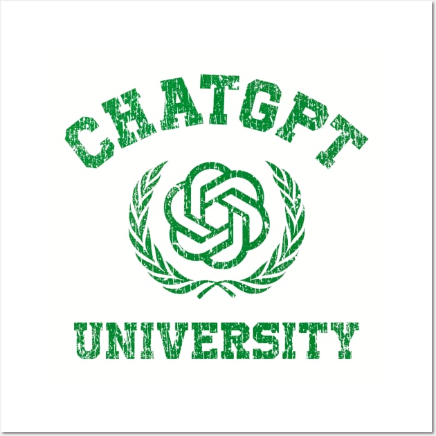 ChatGPT University Wall Art by RASRAP